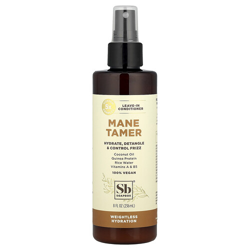 Soapbox Mane Tamer, Leave-In Conditioner, 8 fl oz (236 ml)