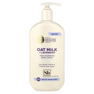 Soapbox, Lozione corpo ultra idratante, Latte d’avena e lavanda, 473 ml