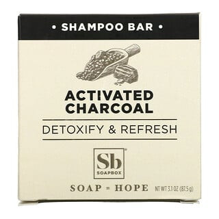 Soapbox, 洗髮餅，活性炭，1 塊