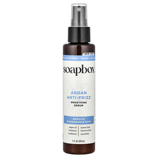 Soapbox, Serum Melicin, Argan Anti Keriting, 5 fl oz (147 ml)