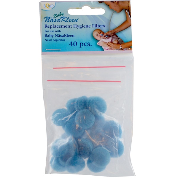 Squip Products, Baby NäsaKleen, сенные гигиенические фильтры, 40 шт  (Discontinued Item) 