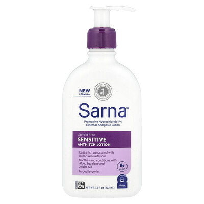 Sarna  Anti-Itch Lotion  Sensitive  7.5 fl oz (222 ml)