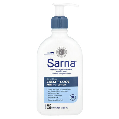 Sarna  Anti-Itch Lotion  Calm + Cool  7.5 fl oz (222 ml)