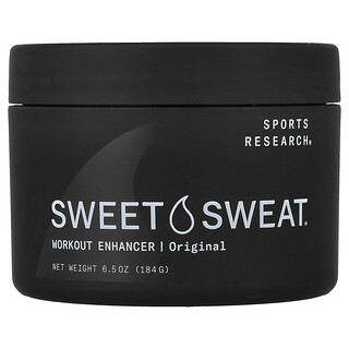 سبورتس ريسورش‏, Sweet Sweat® ، معزز التمرين ، أصلي ، 6.5 أونصة (184 جم)
