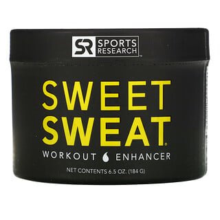 Sports Research, Sweet Sweat Potencializador de Treino, 6,5 oz (184 g)