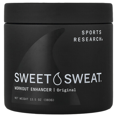 Sports Research, Sweet Sweat®, posilňovač tréningu, originál, 383 g
