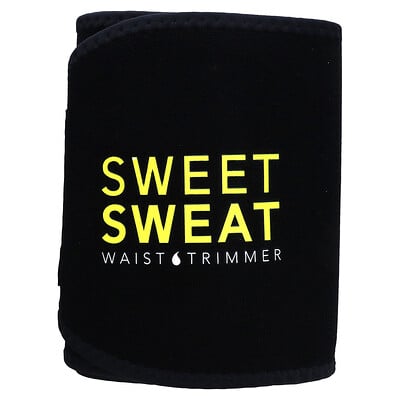 

Sports Research Sweet Sweat Waist Trimmer Medium Black & Yellow 1 Belt