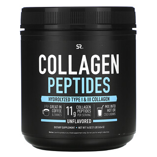 Sports Research, Collagen Peptides, Kollagenpeptide, geschmacksneutral, 454 g (16 oz.)