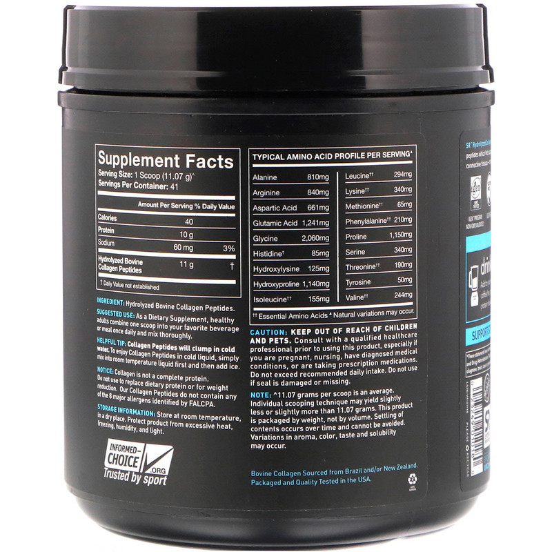 Sports Research, Collagen Peptides, Unflavored, 16 oz (454 g) iHerb