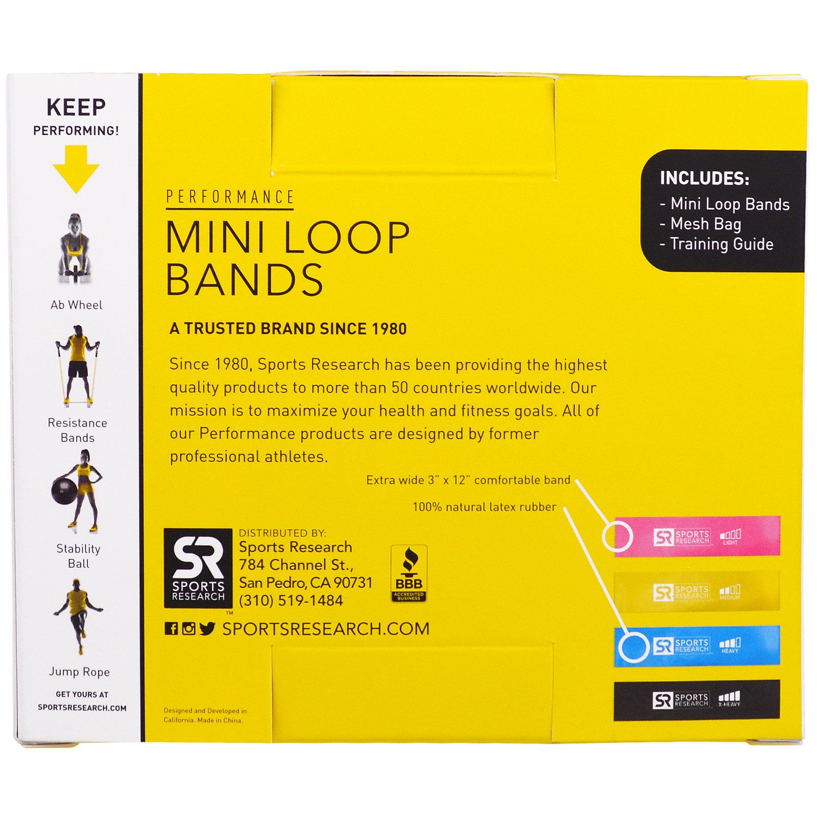 sports research mini loop bands