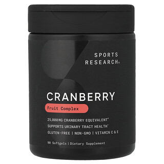 Sports Research, Cranberry Fruit Complex, 90 Softgels