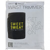 Sweet Sweat Waist Trimmer, Large, Black & Yellow, 1 Belt