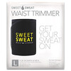 Sports Research‏, Sweet Sweat Waist Trimmer, Large, Black & Yellow, 1 Belt