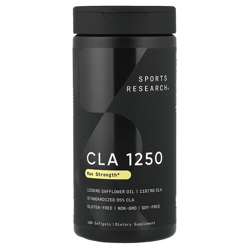 Sports Research CLA 1250, 180 Softgels