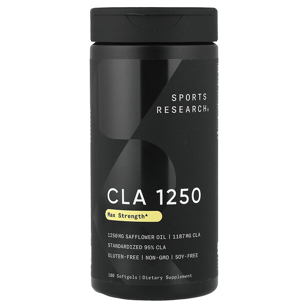Sports Research CLA 1250, 180 Softgels
