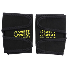 Sweet Sweat, тримери для рук, середній, чорно-жовтий, 1 пара