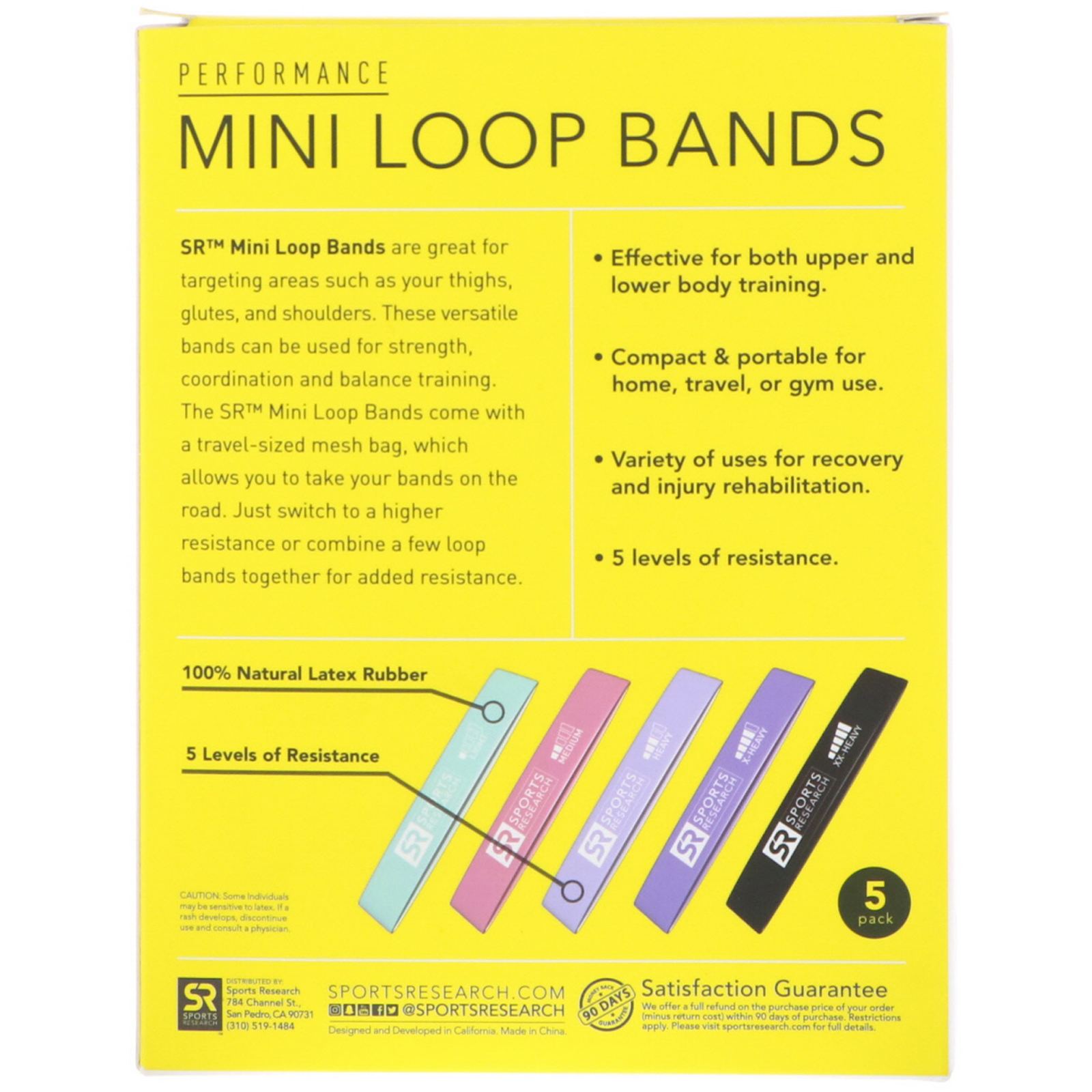 sports research mini loop bands
