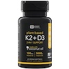 Витамин K2 + D3, 100 мкг/5000 МЕ, 60 вегетарианских мягких таблеток