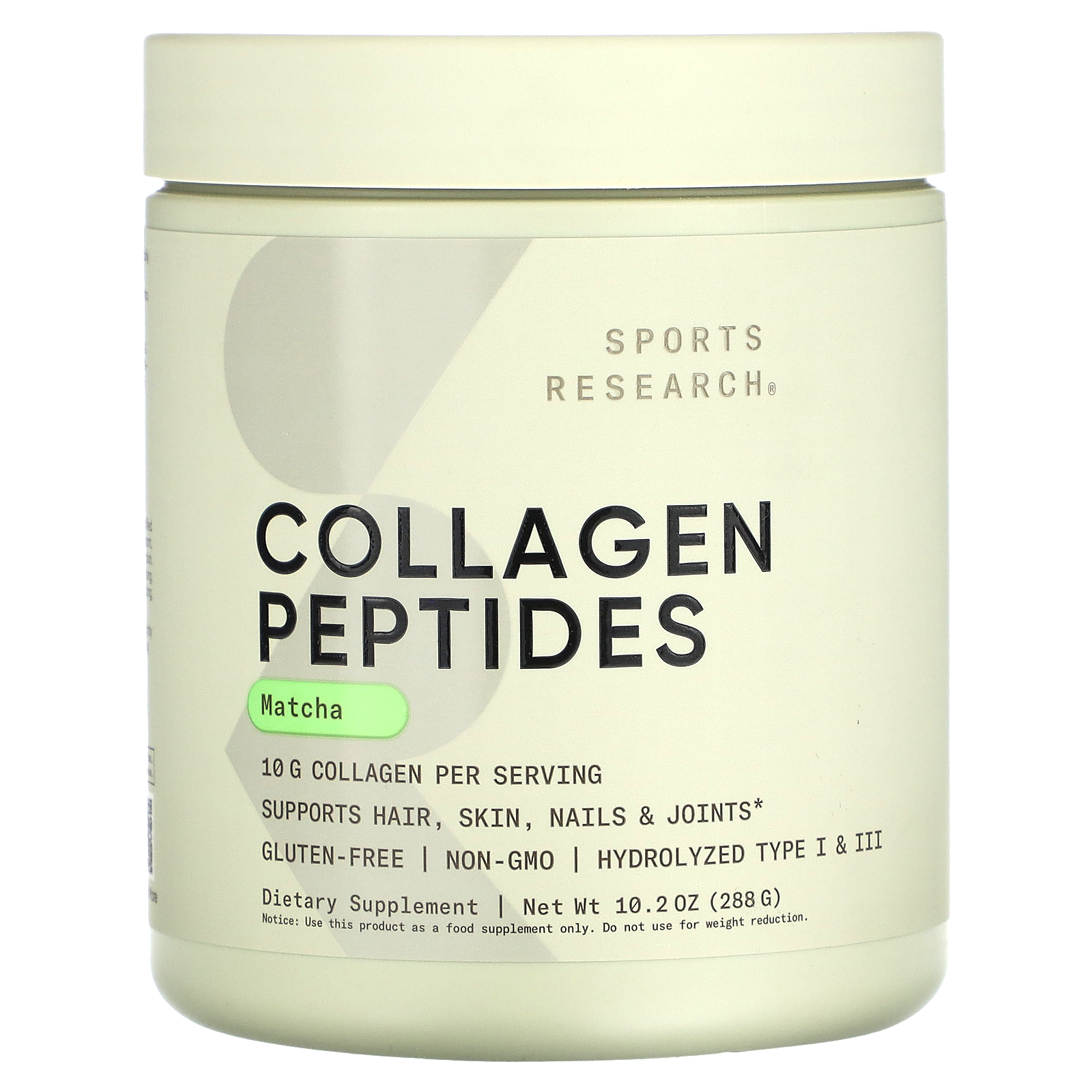 Sports Research Collagen Peptides, Dietary Supplements