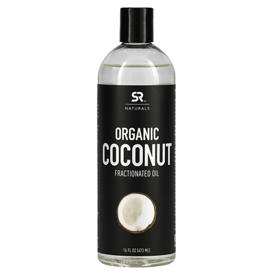 Sports Research Органическое фракционированное кокосовое масло 473 мл (16 жидк. унций)