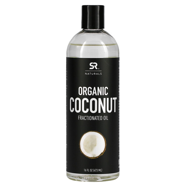 Organic Coconut Fractionated Oil, 16 fl oz (473 ml)