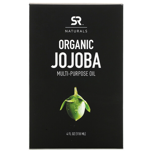 Organic Jojoba Multi-Purpose Oil, 4 fl oz (118 ml)