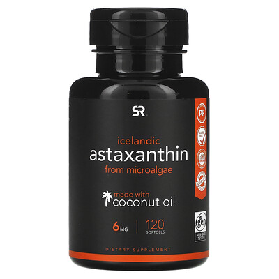 

Sports Research Icelandic Astaxanthin 6 mg 120 Softgels