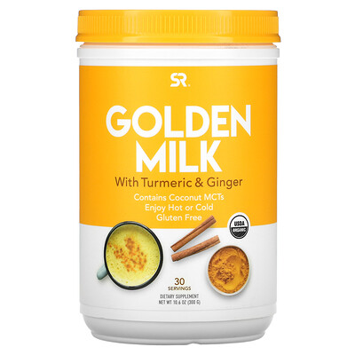 

Sports Research Golden Milk с куркумой и имбирем 300 г (10 6 унции)