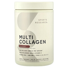 Мультиколагеновий комплекс, шоколад, 480 г (1,06 фунта)