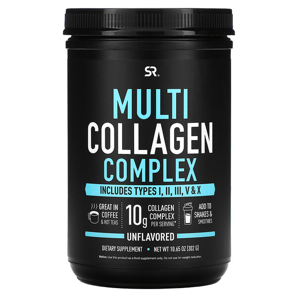 Multi Collagen Complex, Unflavored, 10.65 oz (302 g)