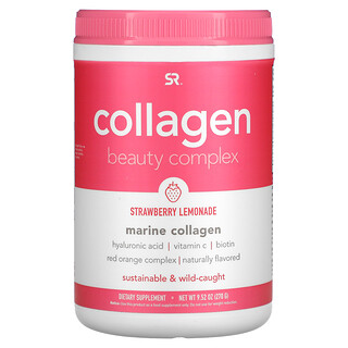 Sports Research, Collagen Beauty Complex, Strawberry Lemonade, 9.52 oz (270 g)