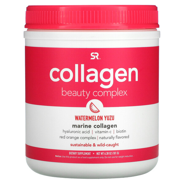 Collagen Beauty Complex, Marine Collagen, Watermelon Yuzu, 6.38 oz (181 g)