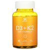 Sports Research‏, D3 + K2, 2-In-1 Formula, Mixed Berry, 60 Gummies