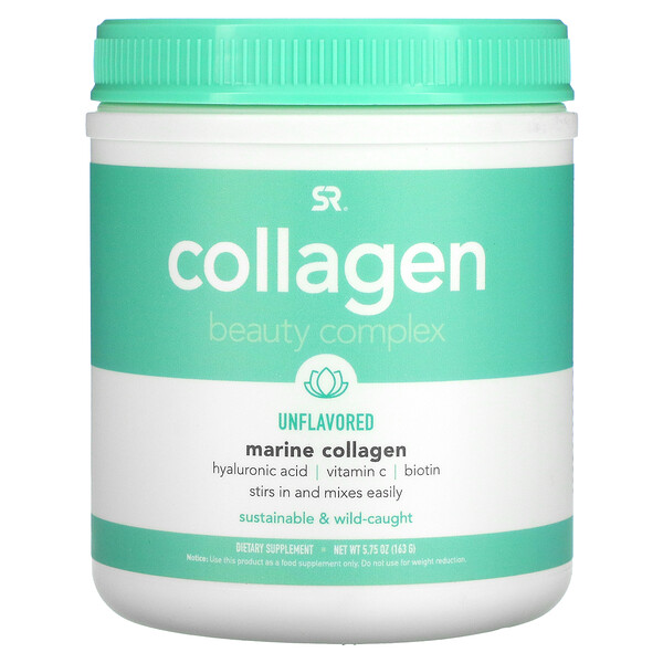 Collagen Beauty Complex, Marine Collagen, Unflavored, 5.75 oz (163 g)