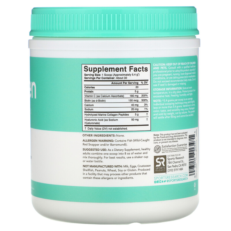 sports research collagen review