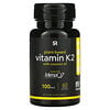 Sports Research, Vitamina K2 con aceite de coco, De origen vegetal, 100 mcg, 60 cápsulas blandas vegetales
