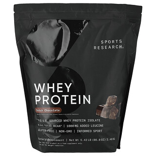 Sports Research, Heraproteiini, hollantilainen suklaa, 2,27 kg