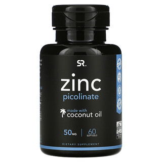 Sports Research, Zinc Picolinate, 50 mg, 60 Softgels