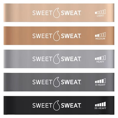 Product Image for Sports Research, Sweet Sweat , Mini Loop Bands, 5 Loop Bands
