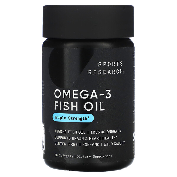 Sports Research Omega-3 Fish Oil