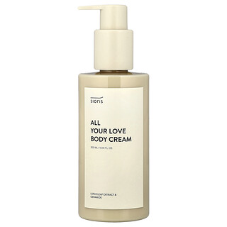 Sioris, Krim Tubuh All Your Love, 300 ml (10,14 ons cairan)