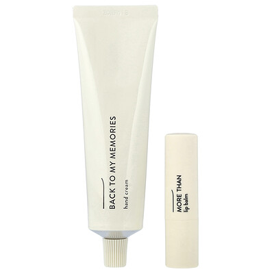 Sioris, Set orgánico para el cuidado de manos y labios, Set de 2 piezas