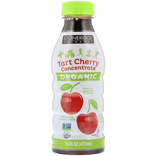 Stoneridge Orchards, Organic, Tart Cherry Concentrate, 16 fl oz (473 ml)