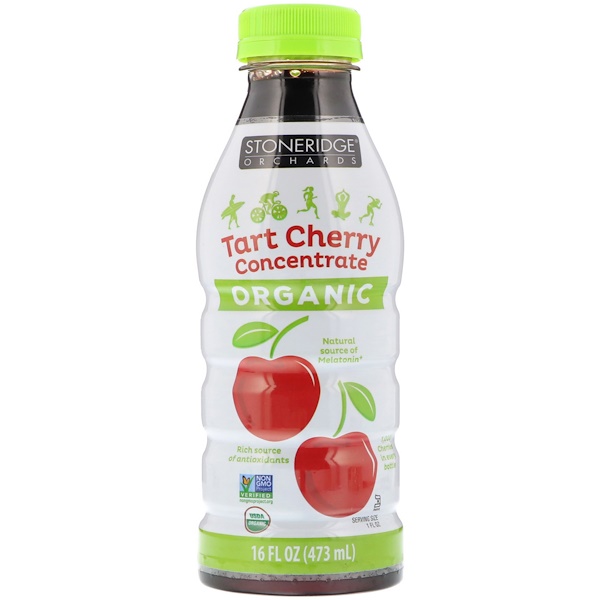 Organic, Tart Cherry Concentrate, 16 fl oz (473 ml)