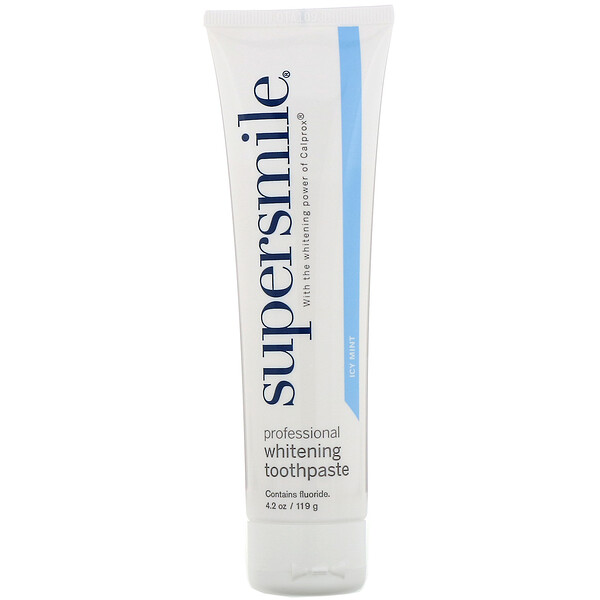 Professional Whitening Toothpaste, Icy Mint, 4.2 oz (119 g)