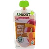 Sprout Organic, غذاء الأطفال، المرحلة 2، جزر، تفاح، مانجو، 4 أوقية (113 جم)