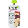Sprout Organic, Alimentos para bebês, Fase 2, Banana, Ameixa, mirtilos, Quinoa, 4 onças (113 g)