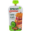 Sprout Organic, غذاء الأطفال، المرحلة 3، قرع، تفاح، عدس أحمر مع قرفة، 4 أوقية (113 غرام)
