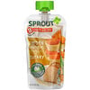 Sprout Organic, Органическое детское питание, для детей от 8 месяцев, садовые овощи, коричневый рис с индейкой, 113 г (4 унции)
