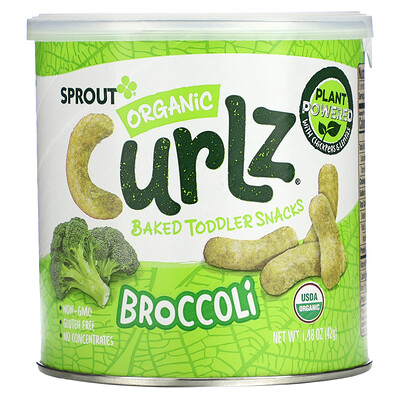 

Sprout Organics Curlz Broccoli 1.48 oz (42 g)